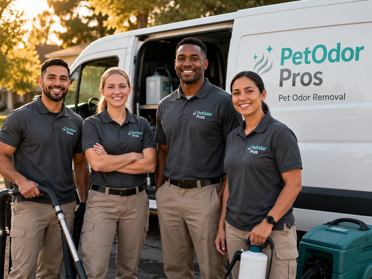 Pet Odor Removal team serving Milford, PA
